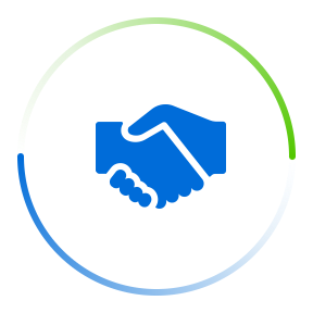 双色渐变圈环_合作