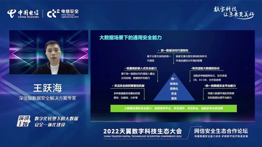 深信服数据安全解决方案专家王跃海