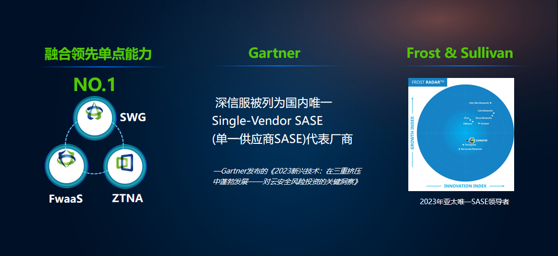SASE市场代表厂商
