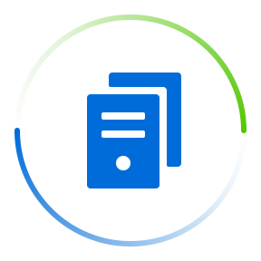 双色渐变圈环_设备集群