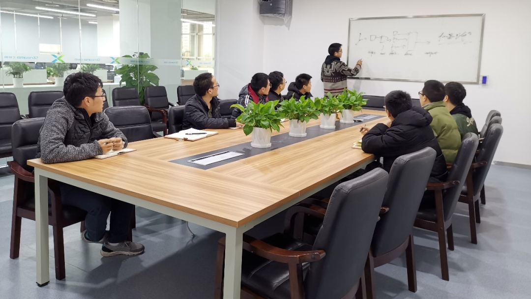 锐明技术与深信服团队讨论会