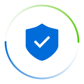 双色渐变圈环_认证@2x